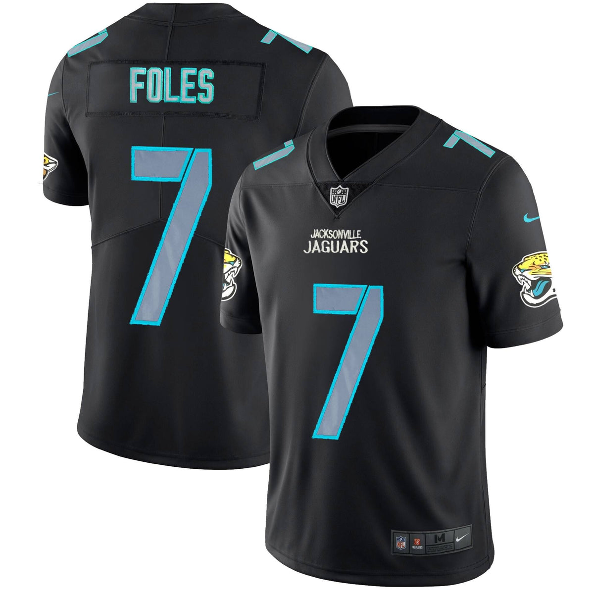 Nick Foles Jacksonville Jaguars black Limited jersey