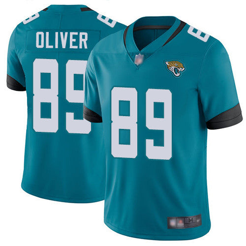Josh Oliver Jacksonville Jaguars teal Vapor jersey