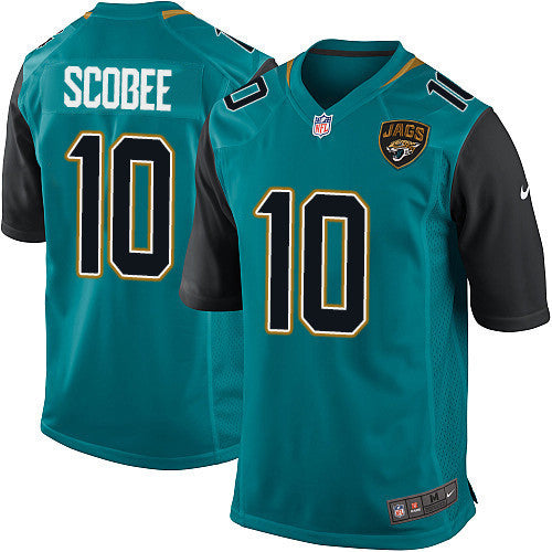 Josh Scobee Jacksonville Jaguars teal Limited jersey