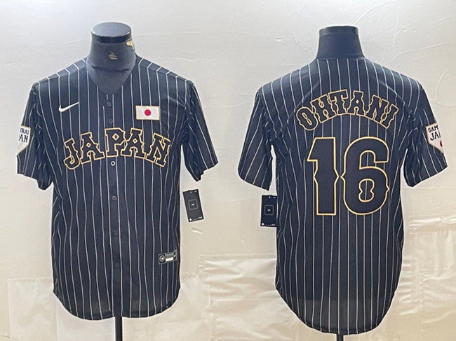 Shohei Ohtani Japan Baseball black Classic jersey