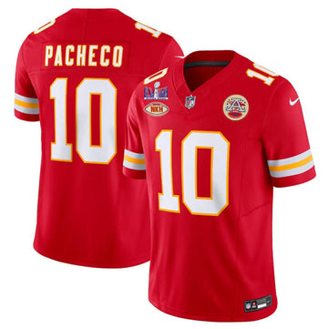 Isiah Pacheco Kansas City Chiefs red Vapor jersey