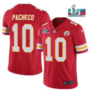 Isiah Pacheco Kansas City Chiefs red Vapor jersey