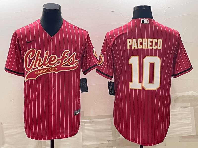 Isiah Pacheco Kansas City Chiefs red jersey