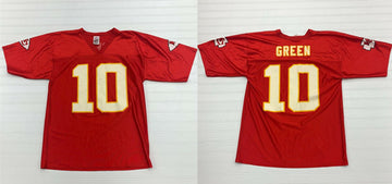 Trent Green Kansas City Chiefs red jersey