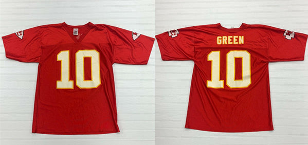Trent Green Kansas City Chiefs red jersey