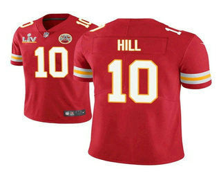 Tyreek Hill Kansas City Chiefs red Vapor jersey