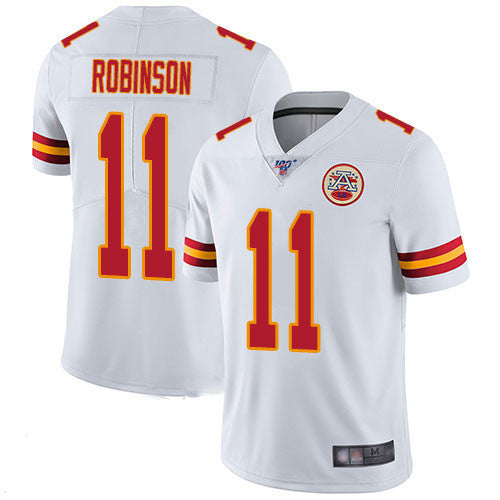 Demarcus Robinson Kansas City Chiefs white Vapor jersey
