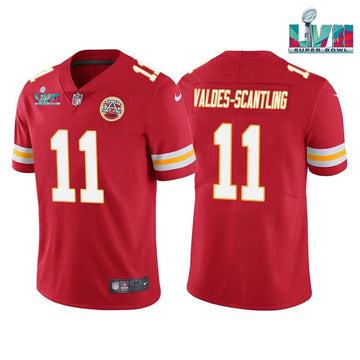 Marquez Valdes-Scantling Kansas City Chiefs red Vapor jersey