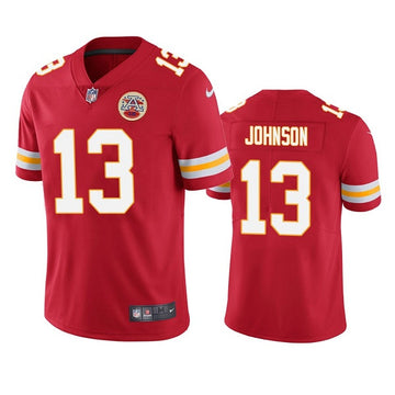Nazeeh Johnson Kansas City Chiefs red Vapor jersey
