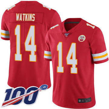 Sammy Watkins Kansas City Chiefs red Vapor jersey