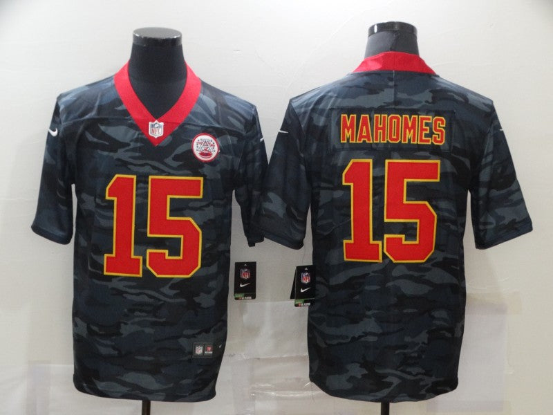 Patrick Mahomes Kansas City Chiefs camo Limited jersey
