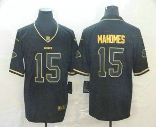 Patrick Mahomes Kansas City Chiefs black jersey