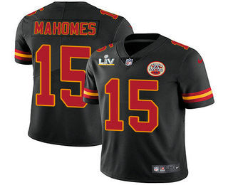 Patrick Mahomes Kansas City Chiefs black Vapor jersey