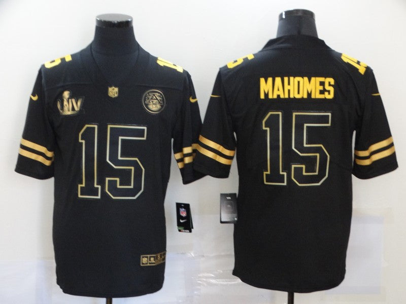 Patrick Mahomes Kansas City Chiefs black jersey