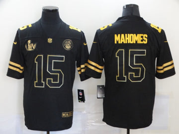 Patrick Mahomes Kansas City Chiefs black jersey