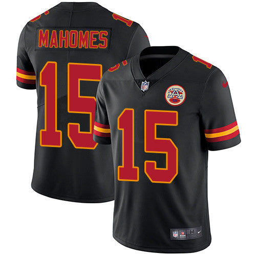 Patrick Mahomes Kansas City Chiefs black Vapor jersey