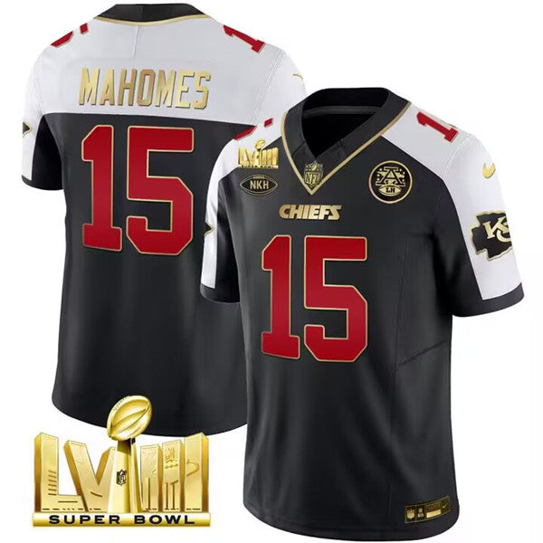 Patrick Mahomes Kansas City Chiefs black Vapor jersey