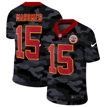 Patrick Mahomes Kansas City Chiefs camo Limited jersey