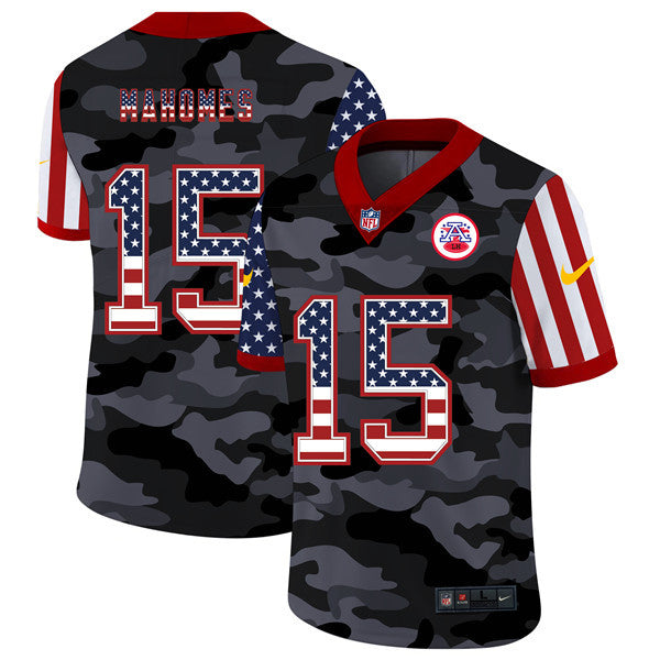 Patrick Mahomes Kansas City Chiefs camo Limited jersey