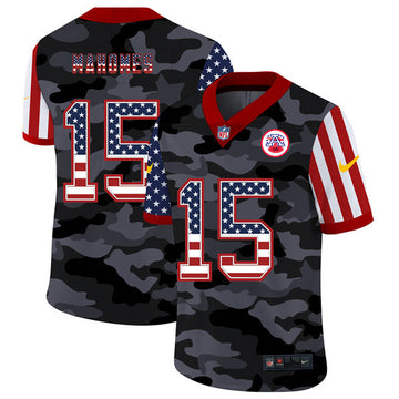 Patrick Mahomes Kansas City Chiefs camo Limited jersey