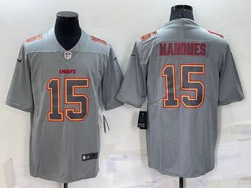 Patrick Mahomes Kansas City Chiefs gray Fashion jersey