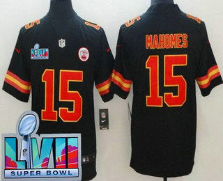 Patrick Mahomes Kansas City Chiefs black Vapor jersey