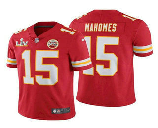 Patrick Mahomes Kansas City Chiefs red Vapor jersey