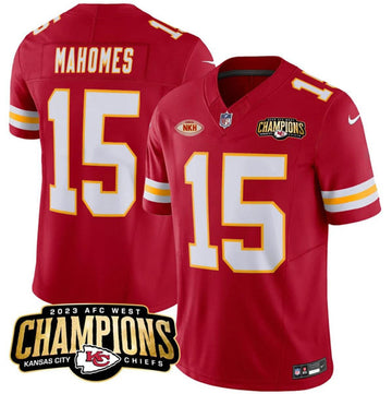 Patrick Mahomes Kansas City Chiefs red Vapor jersey