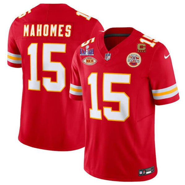Patrick Mahomes Kansas City Chiefs red Vapor jersey