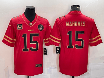 Patrick Mahomes Kansas City Chiefs red jersey