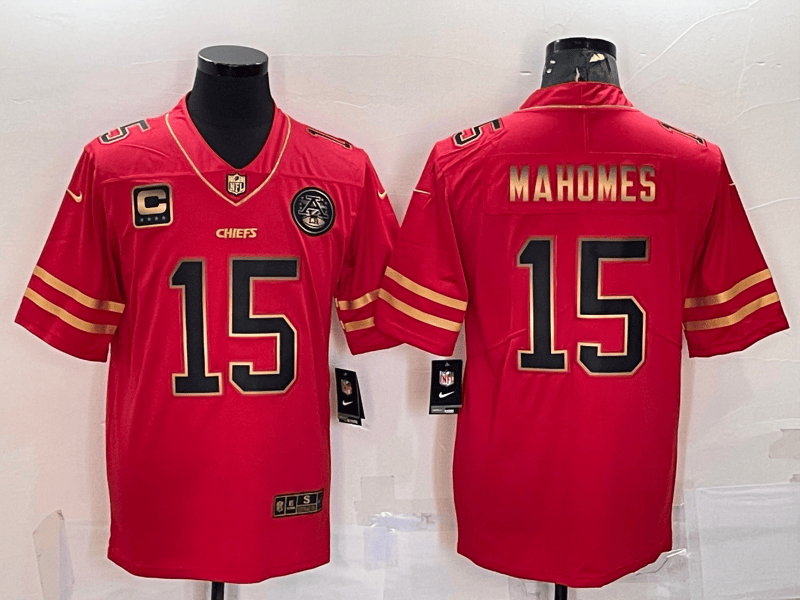Patrick Mahomes Kansas City Chiefs red jersey
