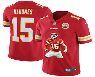 Patrick Mahomes Kansas City Chiefs red Vapor jersey
