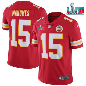 Patrick Mahomes Kansas City Chiefs red Vapor jersey