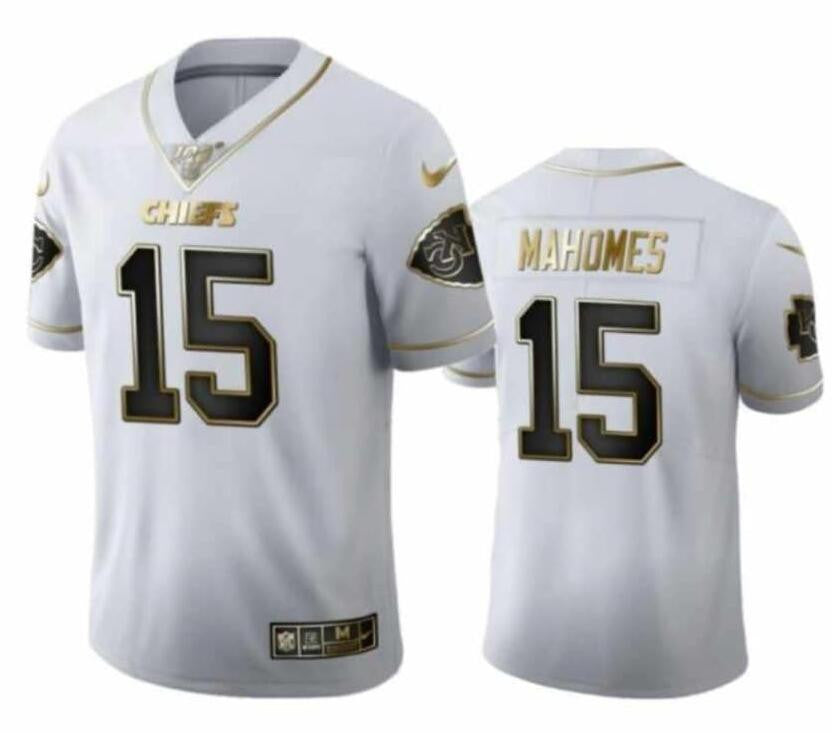 Patrick Mahomes Kansas City Chiefs white Limited jersey