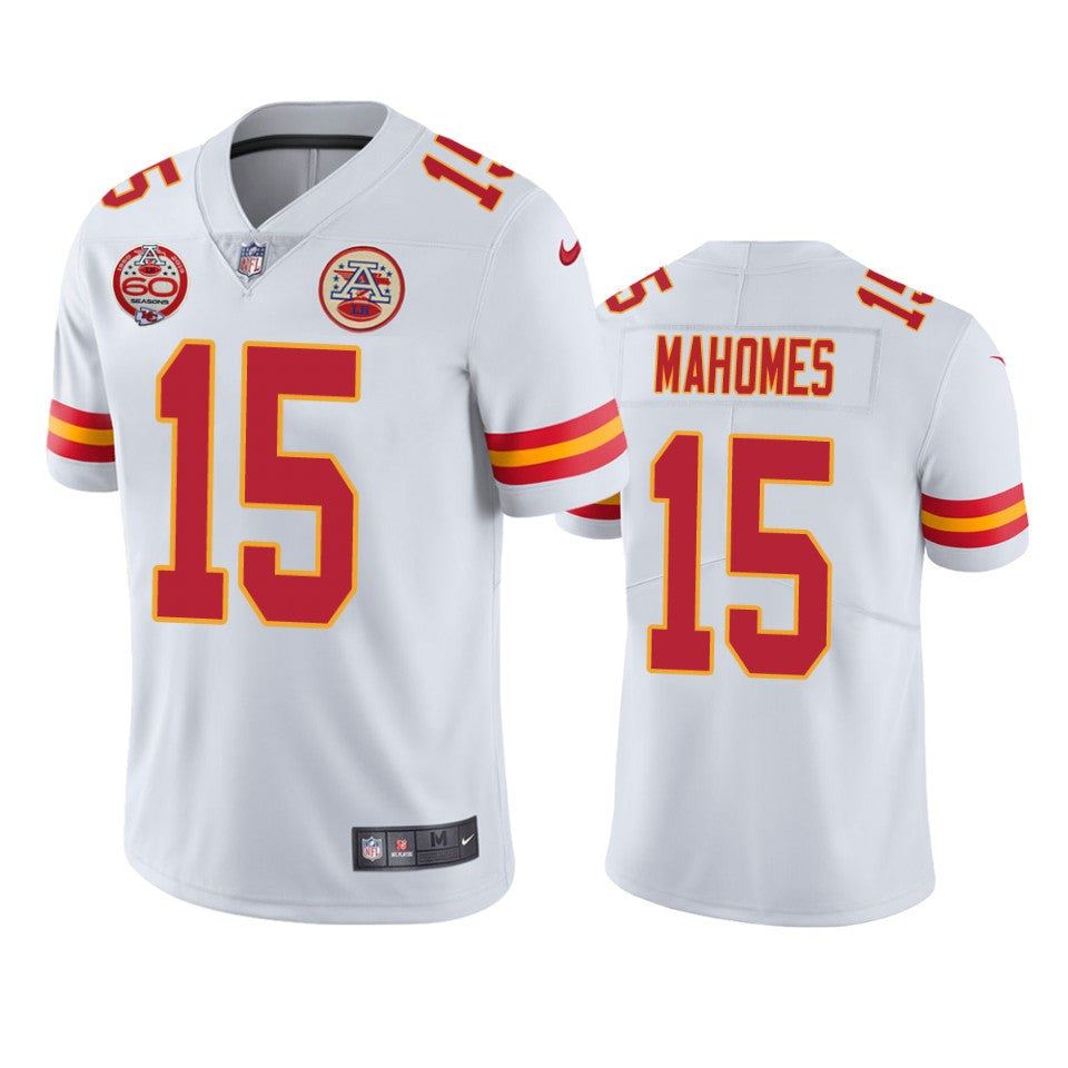 Patrick Mahomes Kansas City Chiefs white Limited jersey