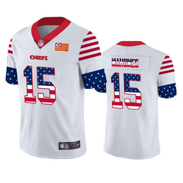 Patrick Mahomes Kansas City Chiefs white Limited jersey