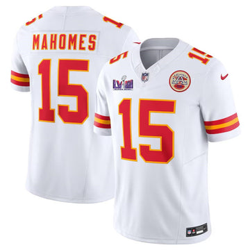 Patrick Mahomes Kansas City Chiefs white Vapor jersey