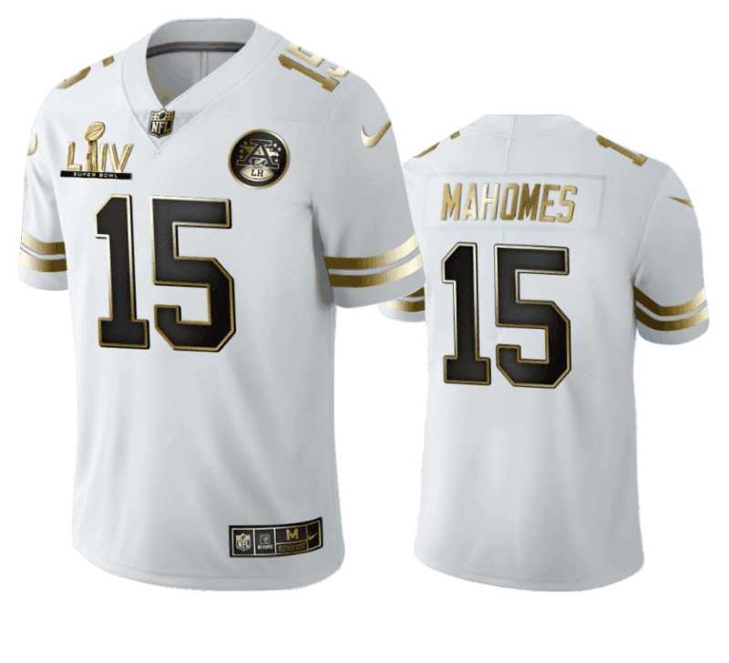 Patrick Mahomes Kansas City Chiefs white Limited jersey