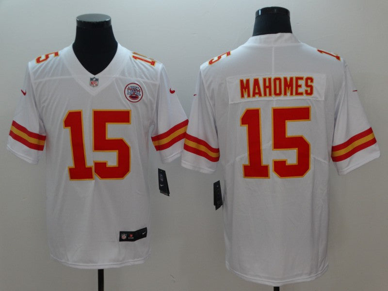 Patrick Mahomes Kansas City Chiefs white Vapor jersey