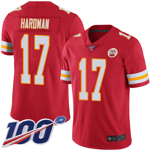 Mecole Hardman Kansas City Chiefs red Vapor jersey