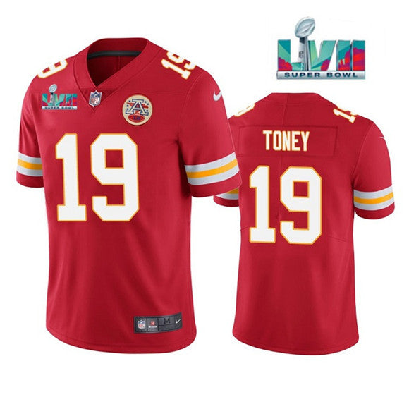 Kadarius Toney Kansas City Chiefs red Vapor jersey