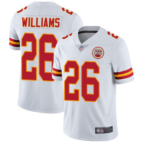 Damien Williams Kansas City Chiefs white Vapor jersey