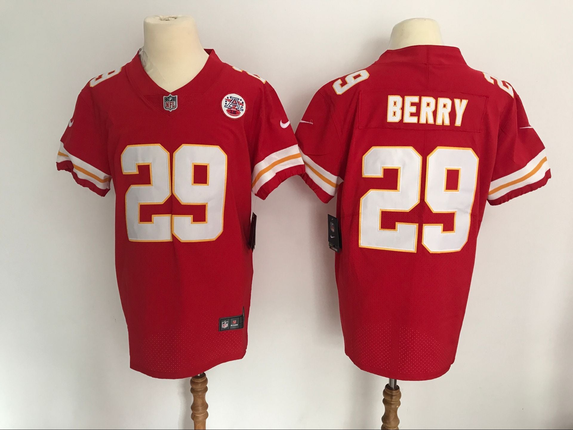 Eric Berry Kansas City Chiefs red Vapor jersey