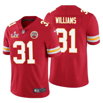 Darrel Williams Kansas City Chiefs red Limited jersey