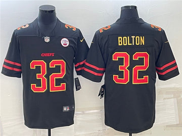 Nick Bolton Kansas City Chiefs black Vapor jersey