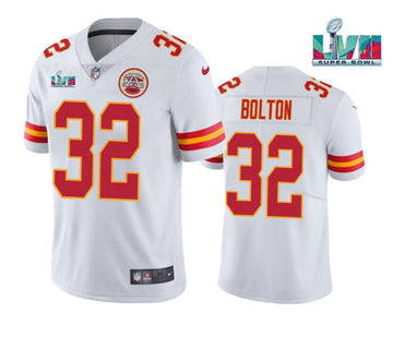 Nick Bolton Kansas City Chiefs white Vapor jersey