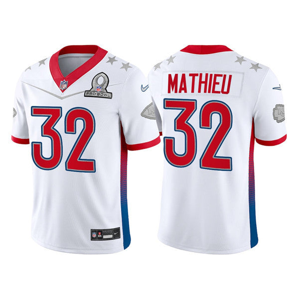 Tyrann Mathieu Kansas City Chiefs white jersey