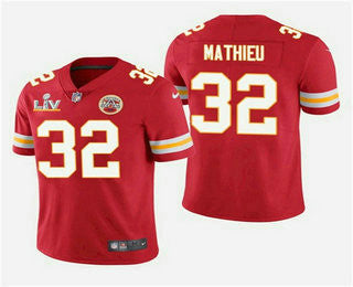 Tyrann Mathieu Kansas City Chiefs red Vapor jersey