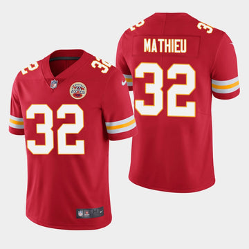 Tyrann Mathieu Kansas City Chiefs red Vapor jersey