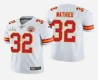Tyrann Mathieu Kansas City Chiefs white Vapor jersey